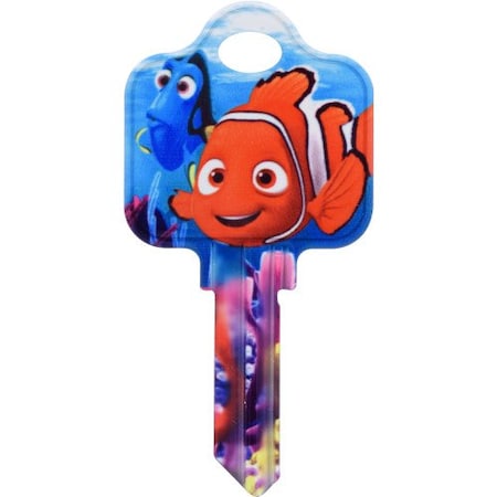 Hillman HILLMAN Disney Nemo House Key Blank 68 SC1 Single For Schlage Locks 87654